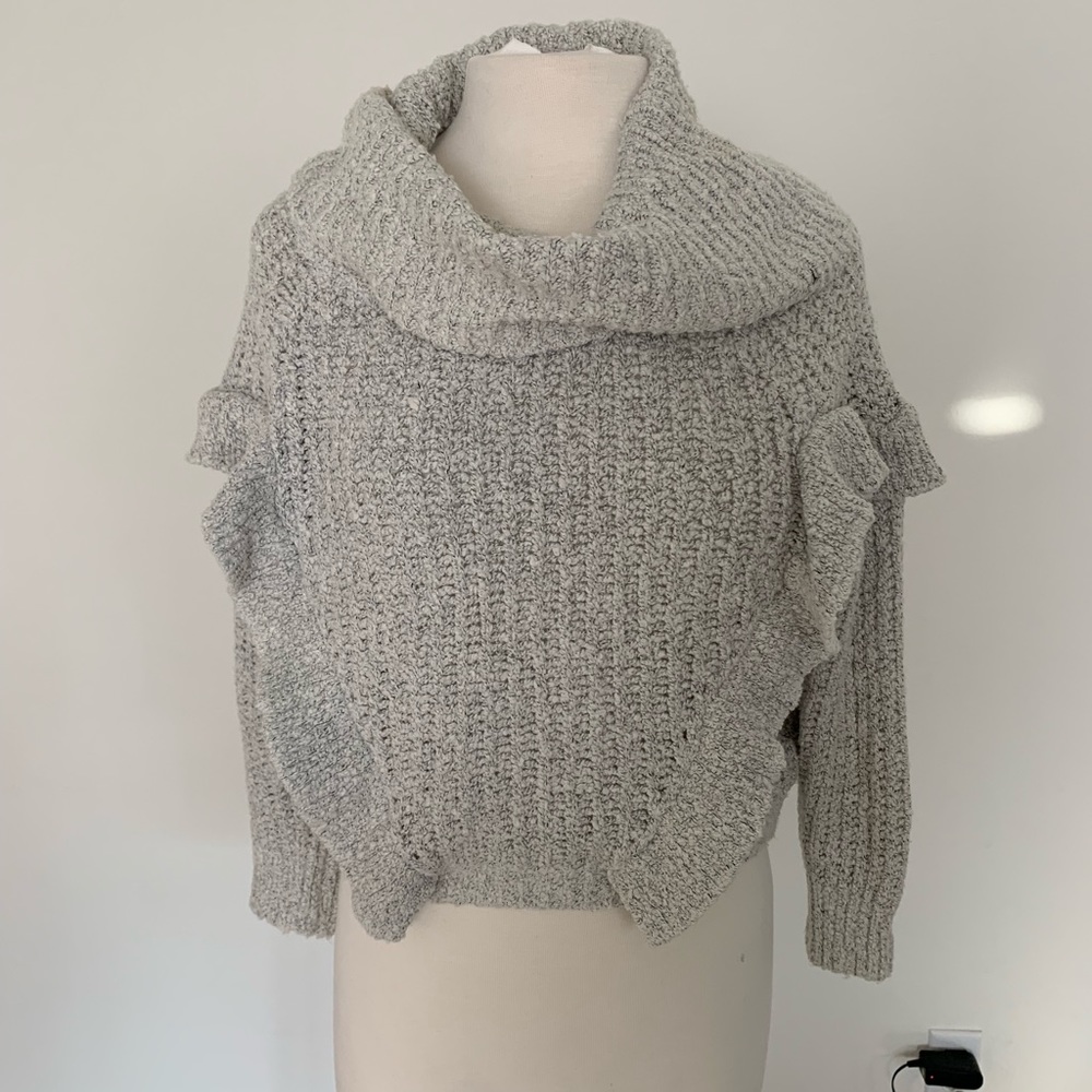 Gray sweater